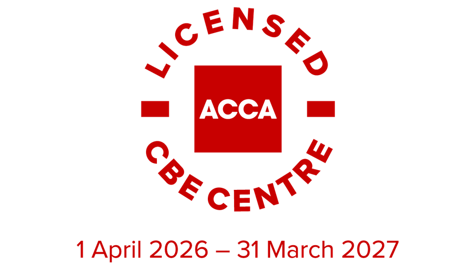 ACCA licenced CBE centre logo