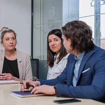 EBS Students PhD talking