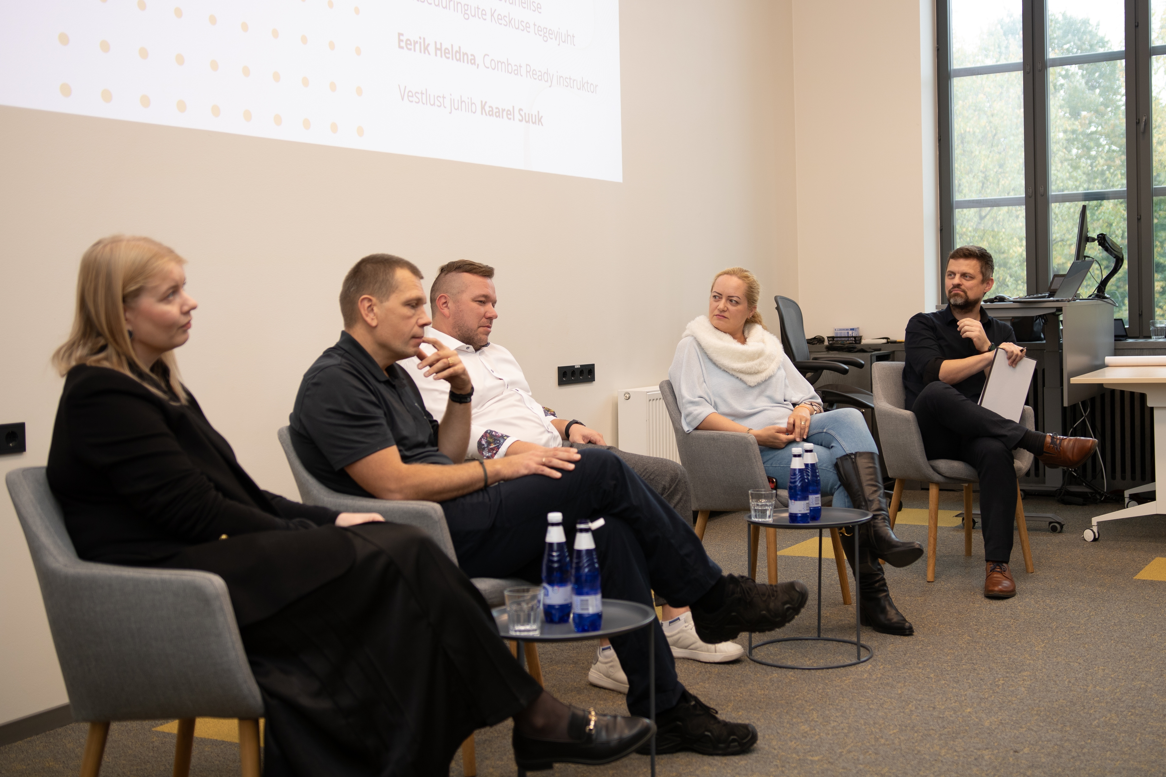 Kadri Laar, Eerik Heldna, Allan Selirand, Ilona Nurmela ja Kaarel Suuk