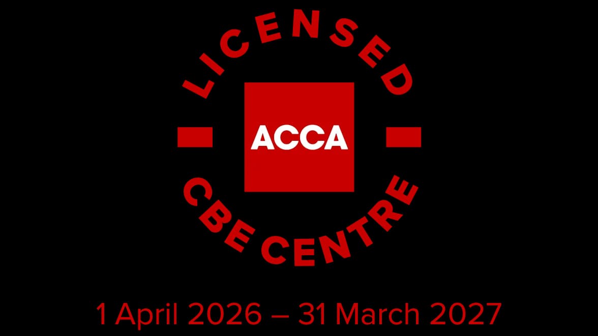 ACCA licenced CBE centre logo