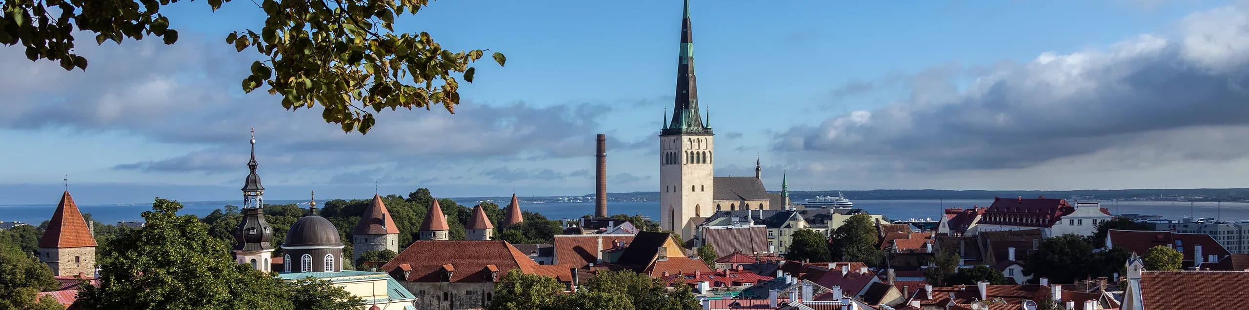Tallinn Old Town skyline