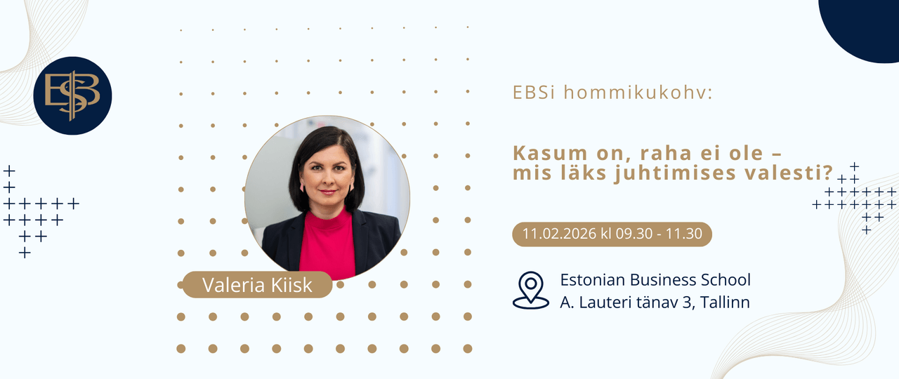 EBSi hommikukohv: Kasum on, raha ei ole – mis läks juhtimises valesti?